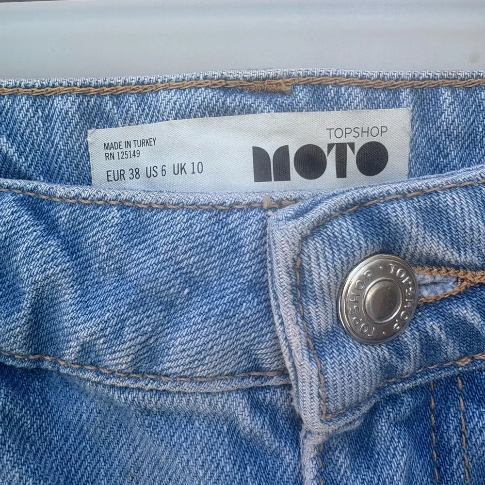 Topshop MOTO denim mini skirt - Picture 5 of 5